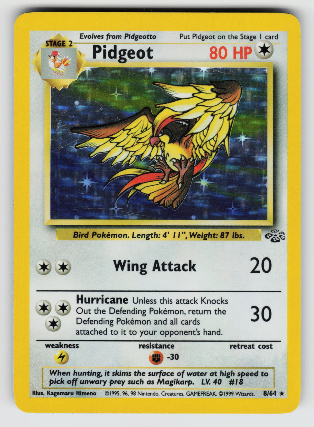8/64 Pidgeot (8) Jungle
