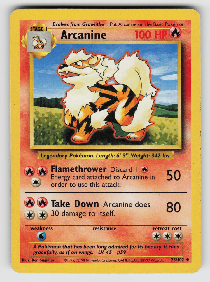 Arcanine | Moderately Played / English / Normal