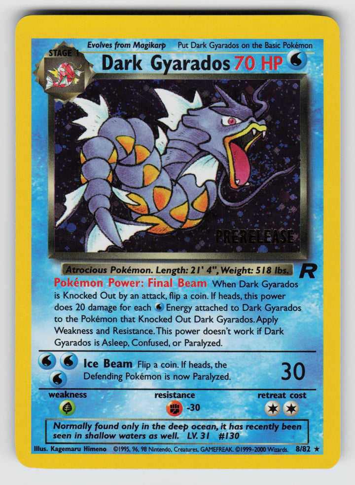 Dark Gyarados (Prerelease) | Moderately Played / English / Holofoil