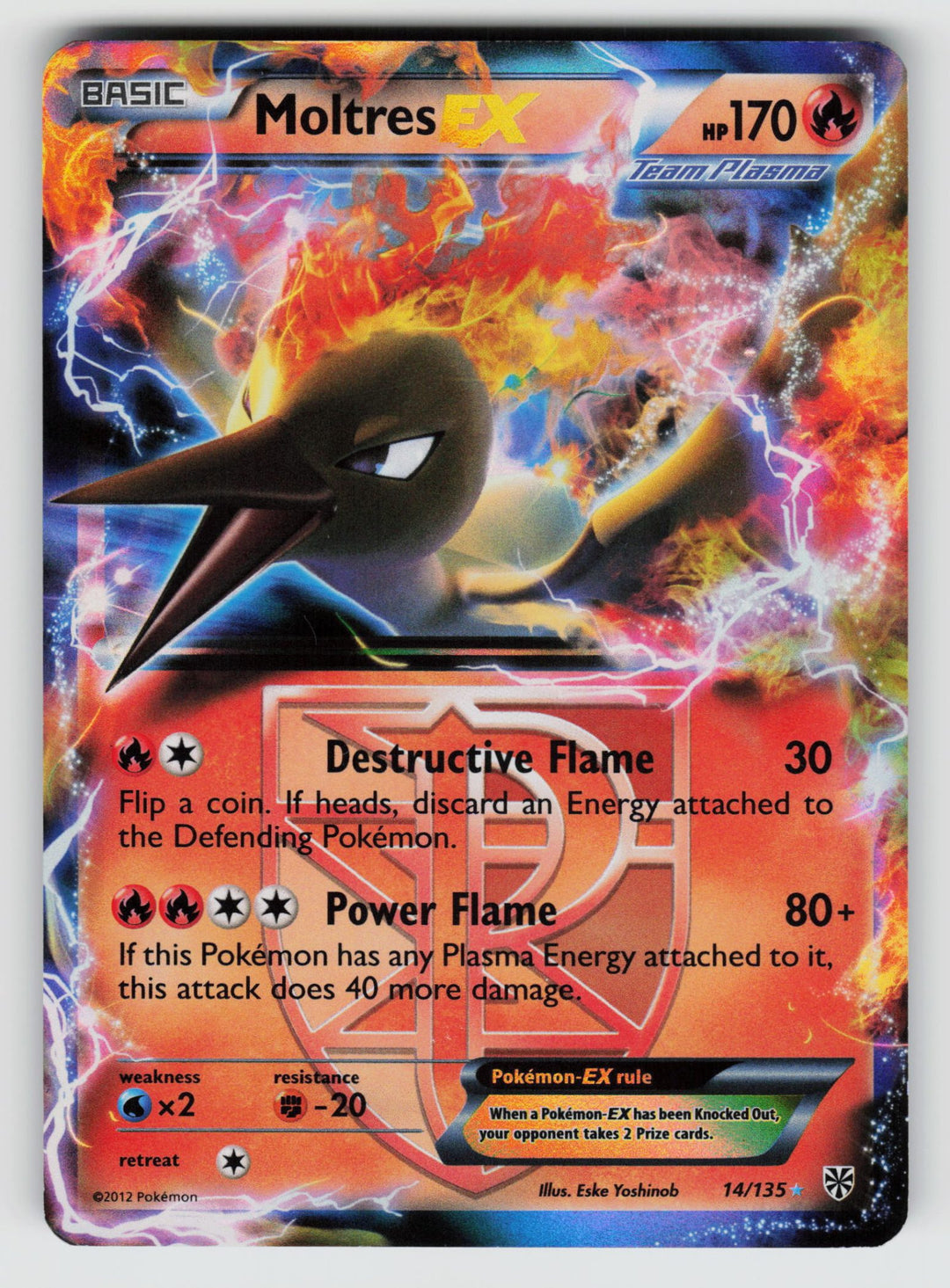 Moltres EX (Team Plasma)