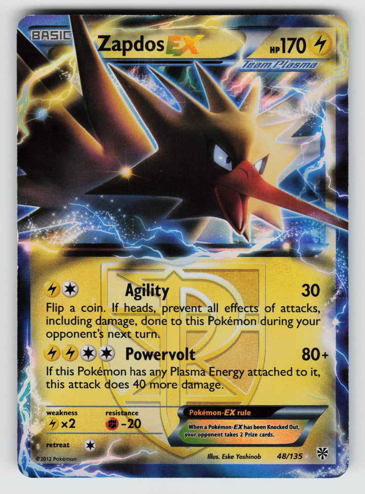 Zapdos EX (Team Plasma)