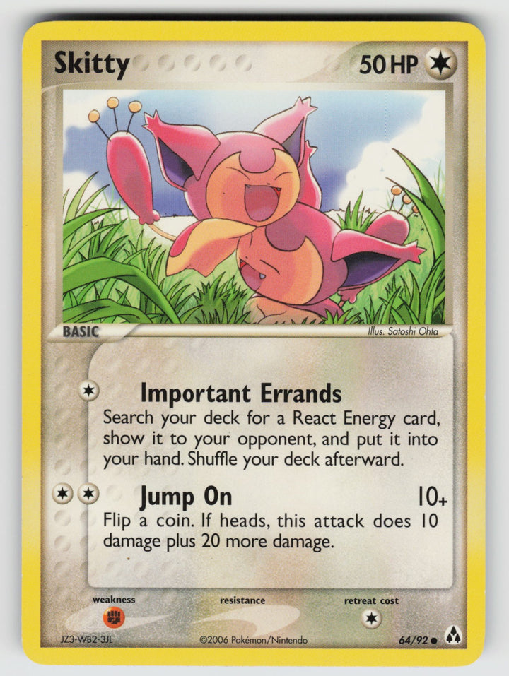 64/92 Skitty EX Legend Maker - Normal - (B)