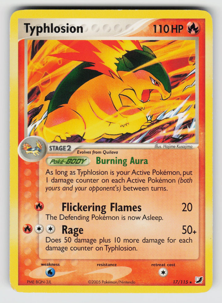 Typhlosion - 17/115 (EX Unseen Forces)