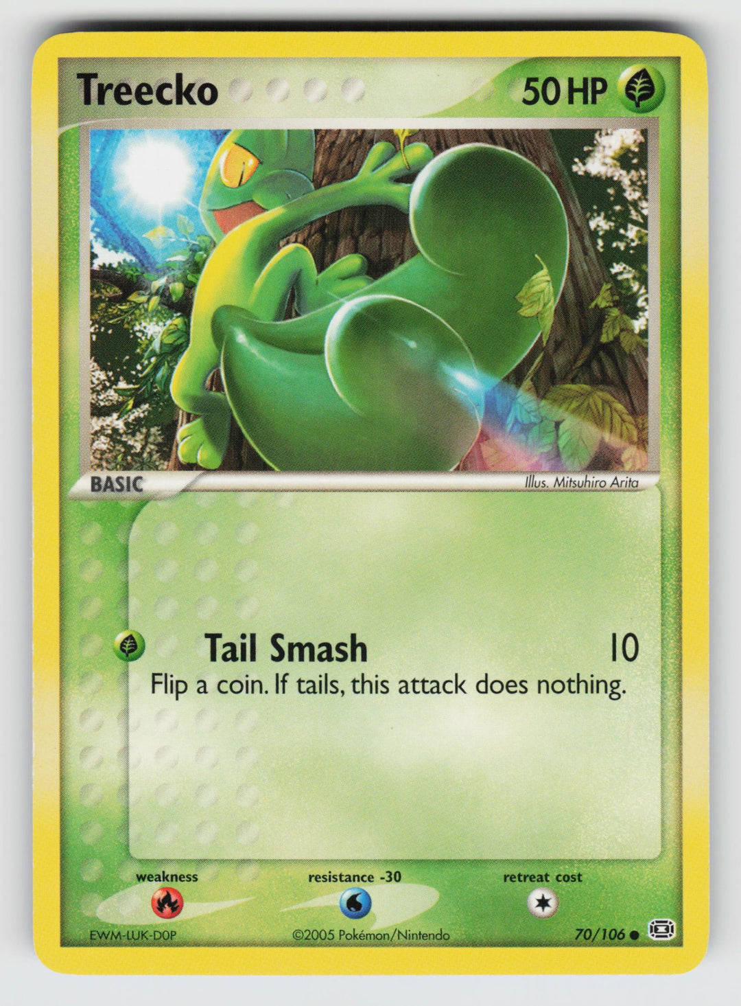 70/106 Treecko EX Emerald - Normal - (C)