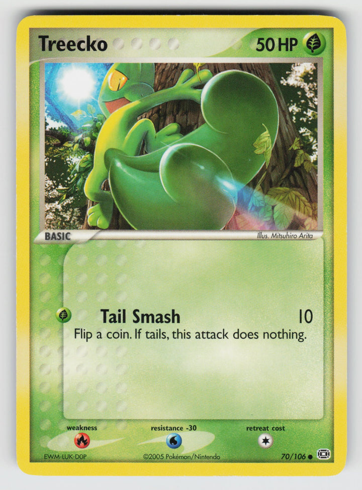 70/106 Treecko EX Emerald - Normal - (B)