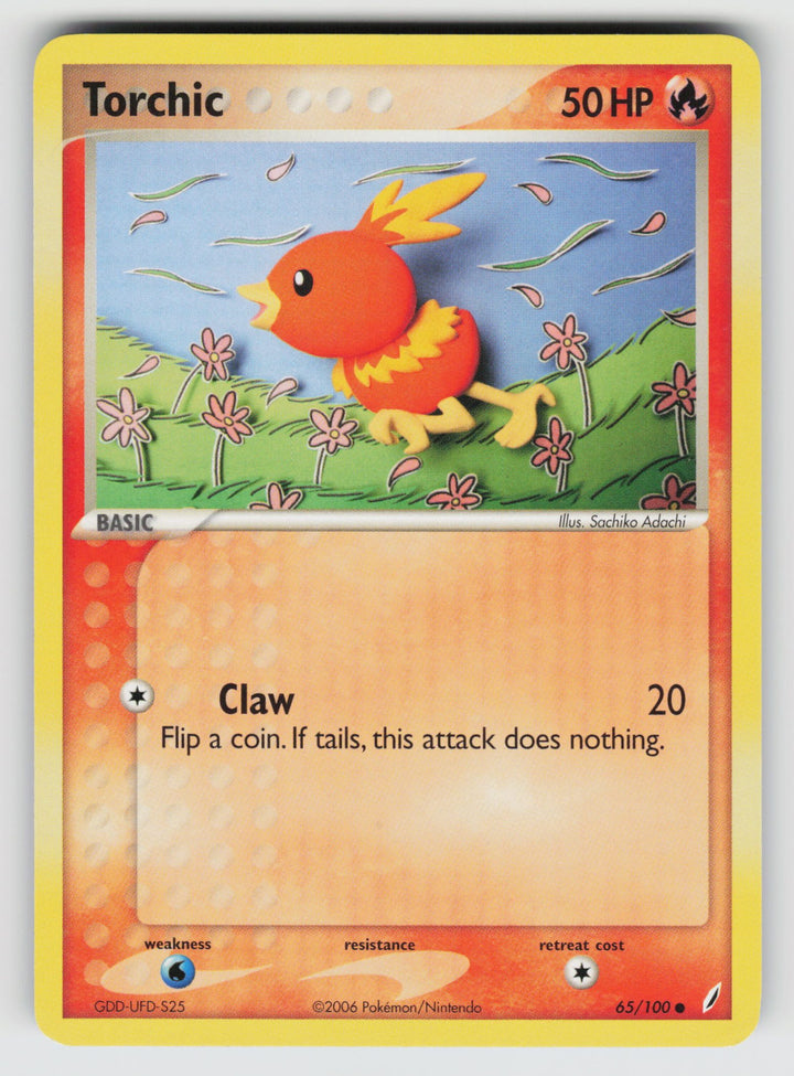 65/100 Torchic EX Crystal Guardians - Normal - (A)