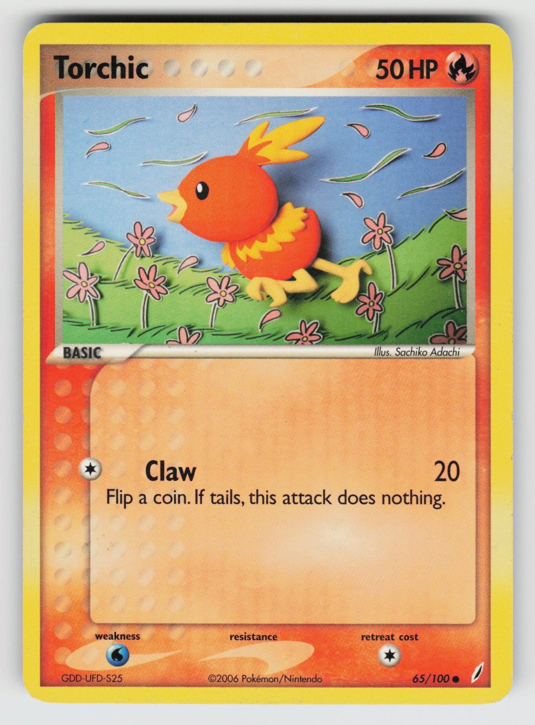 65/100 Torchic EX Crystal Guardians - Normal - (B)