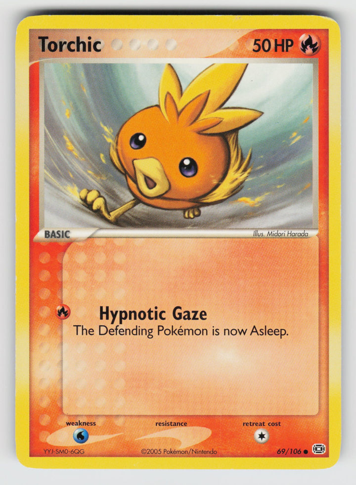 69/106 Torchic EX Emerald - Normal