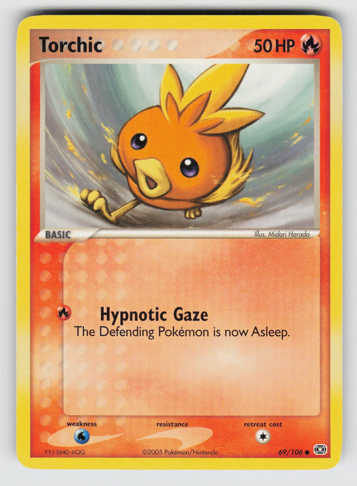 69/106 Torchic EX Emerald - Normal