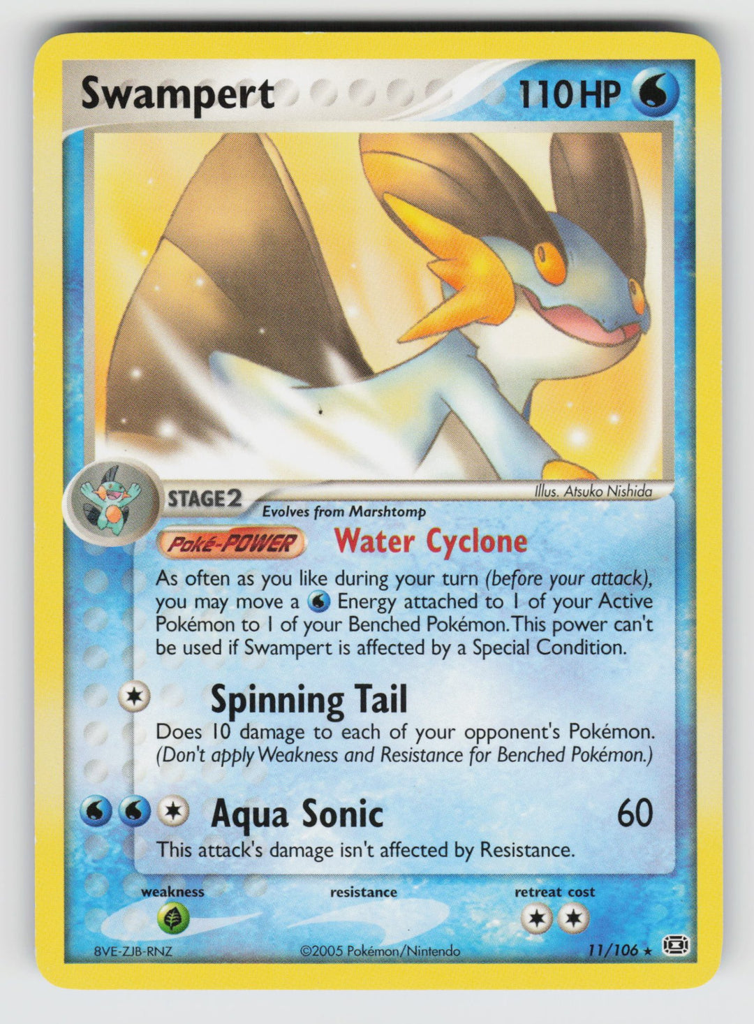 Swampert - 11/106 (EX Emerald)