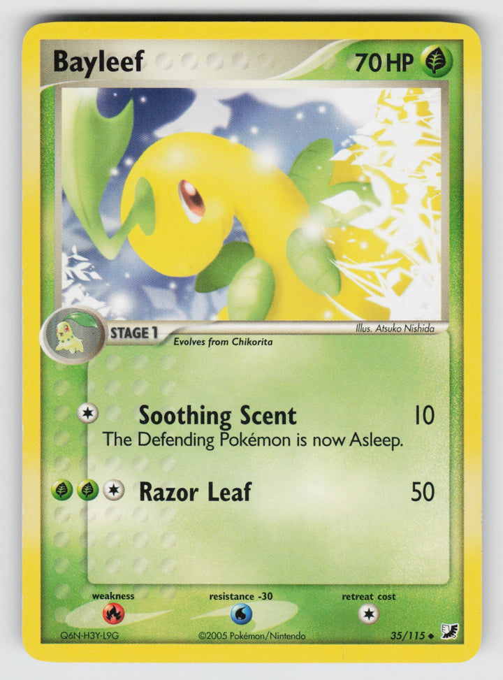 35/115 Bayleef EX Unseen Forces - Normal - (A)