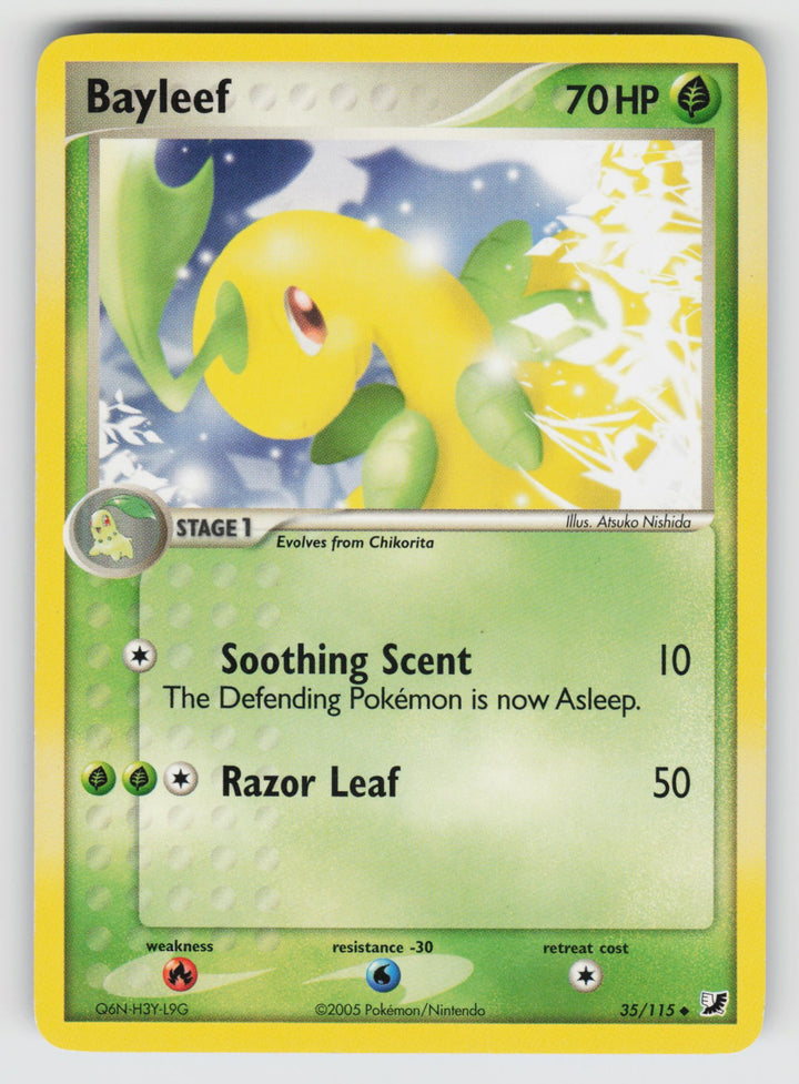 35/115 Bayleef EX Unseen Forces - Normal - (B)