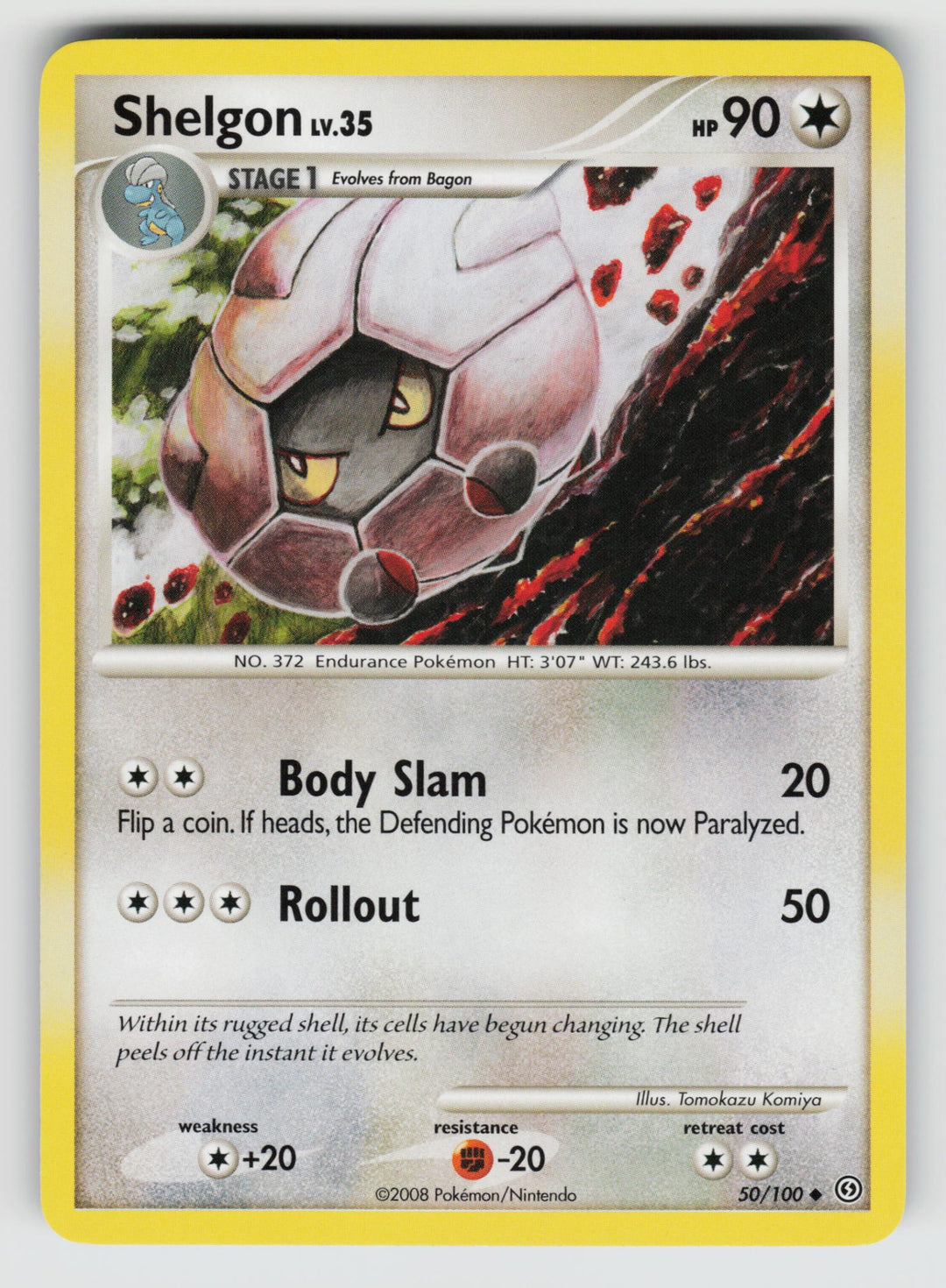 50/100 Shelgon Stormfront - Normal