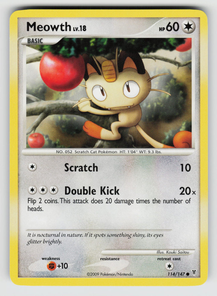 114 Meowth Supreme Victors - Normal - (A)