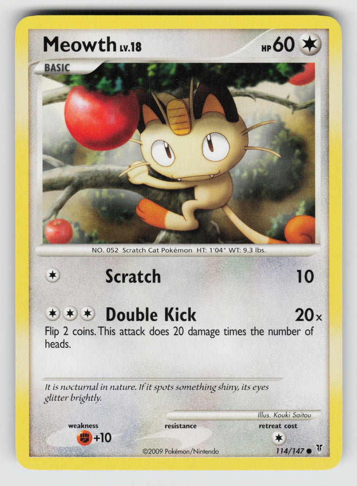 114 Meowth Supreme Victors - Normal - (C)