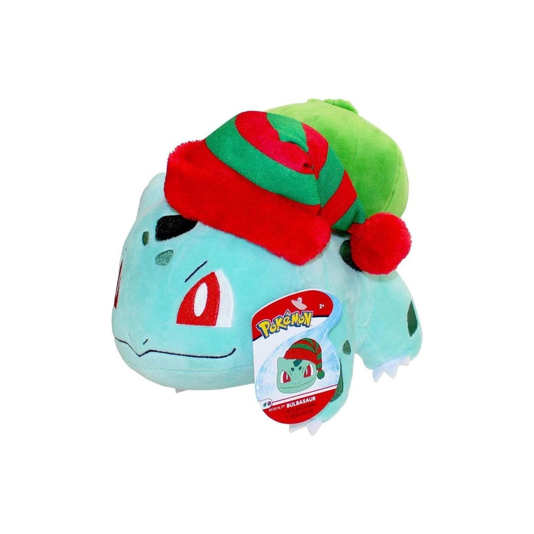 Pokemon - 8in Plush Bulbasaur W/Striped Hat