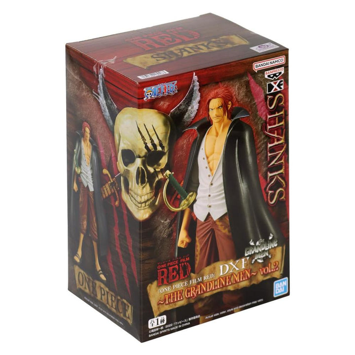 One Piece DXF Banpresto The Grandline Men Vol.2 Shanks Statue