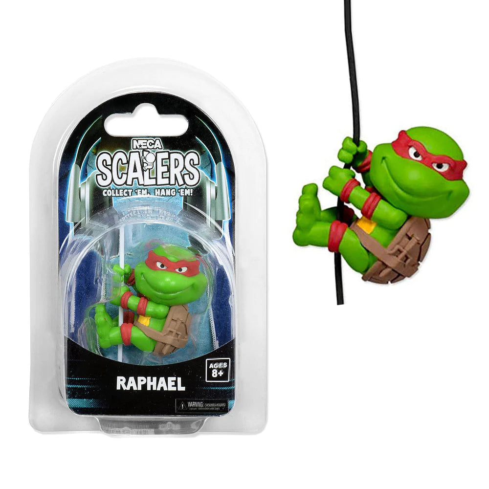 NECA Scalers Teenage Mutant Ninja Turtles Raphael Cable Hanger Figure