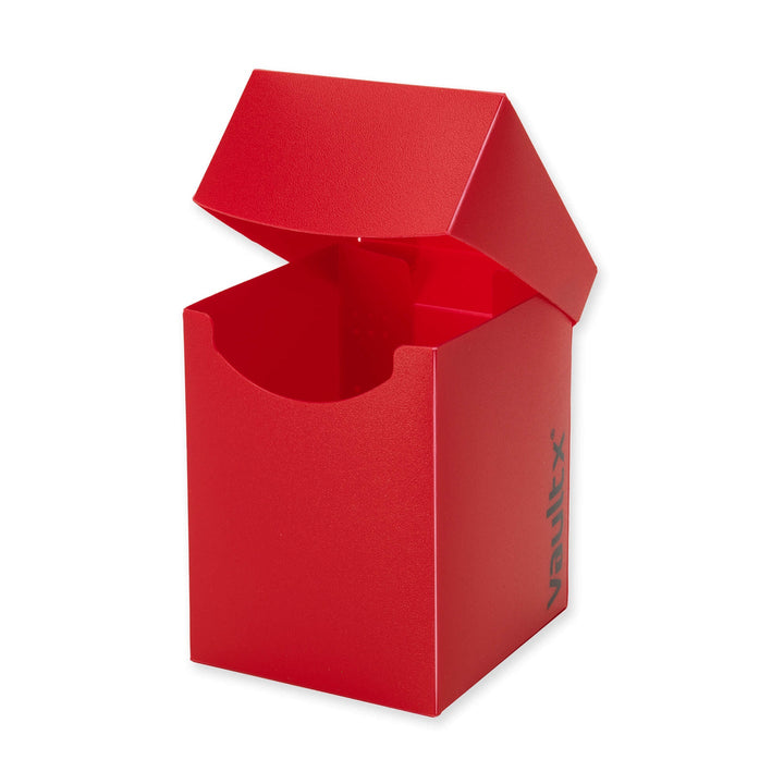 Vault X Large Deck Box 100+ with 150 Sleeves Red