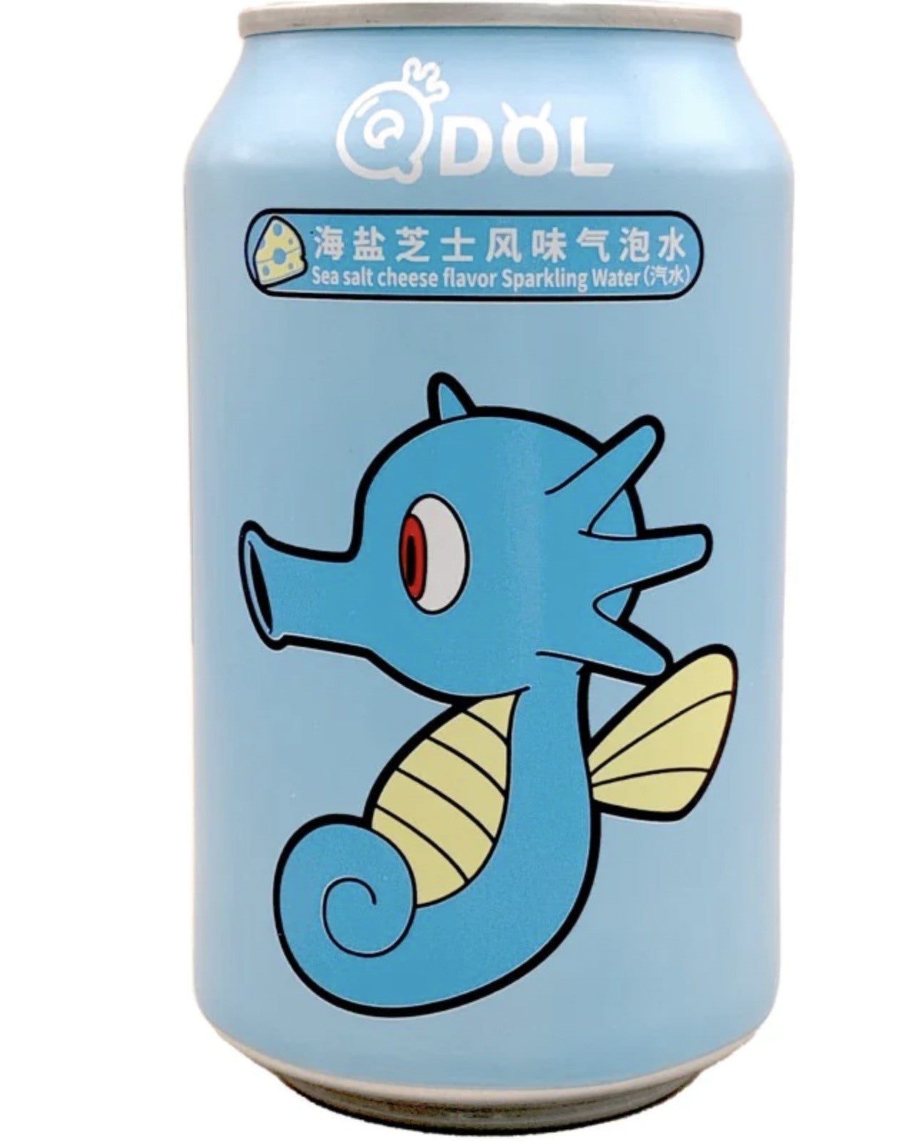 QDOL Sea Salt Cheese Flavour Sparkling Water - Pokemon Horsea
