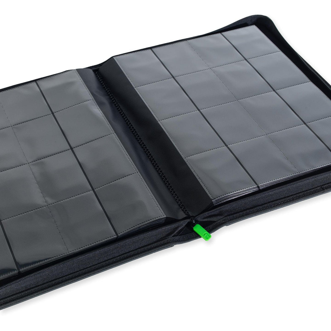 (INSTORE ONLY) Vault X Exo-Tec Zip Binder 16-Pocket XXL Signature Black