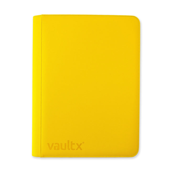 (INSTORE ONLY) Vault X Exo-Tec Zip Binder 16-Pocket XXL Sunrise Yellow