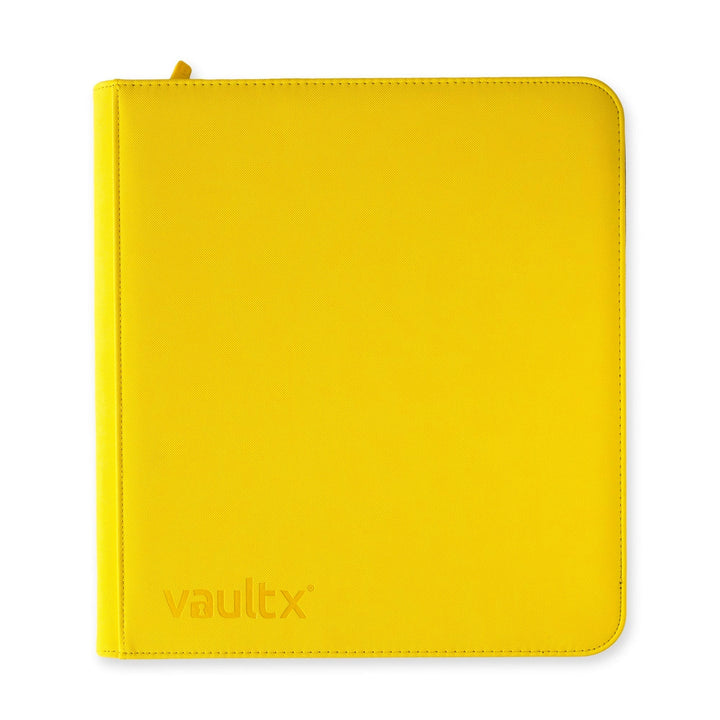 Vault X Exo-Tec Zip Binder 12-Pocket XL Sunrise Yellow