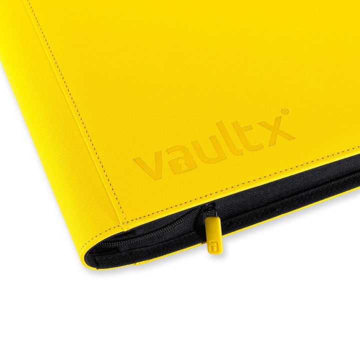 (INSTORE ONLY) Vault X Exo-Tec Zip Binder 16-Pocket XXL Sunrise Yellow