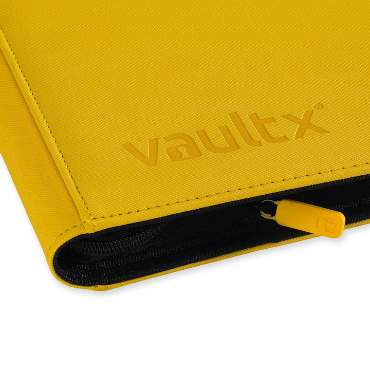 Vault X Exo-Tec Zip Binder 12-Pocket XL Sunrise Yellow