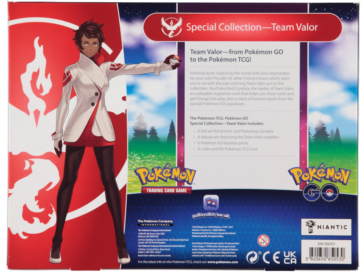Pokemon TCG Pokemon Go Special Collection Box - Team Valor
