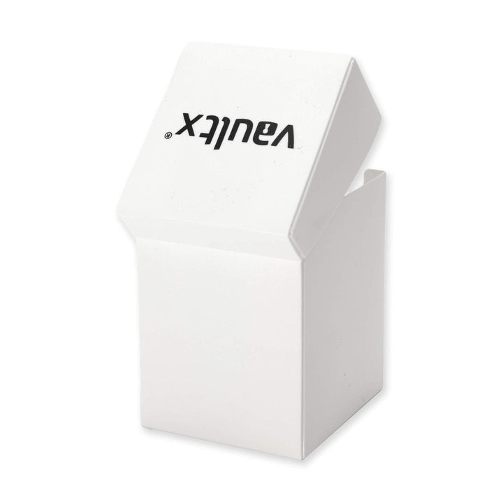 Vault X Large Deck Box 100+ with 150 Sleeves White