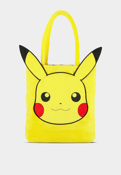 Difuzed Pokemon Plush Tote Bag - Pikachu