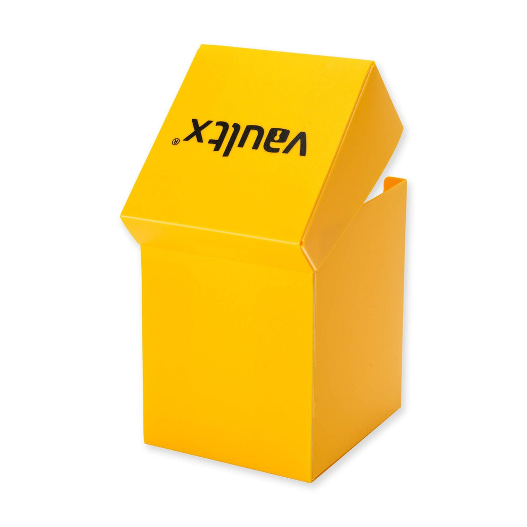 Vault X Large Deck Box 100+ with 150 Sleeves Yellow
