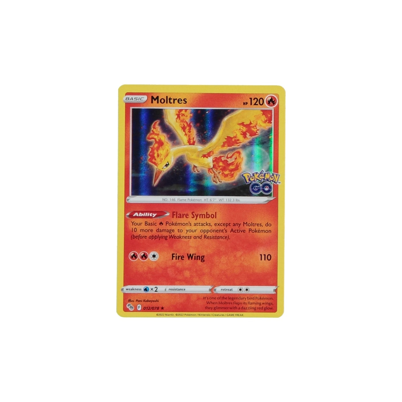 Moltres (012/078) [Pokémon GO]