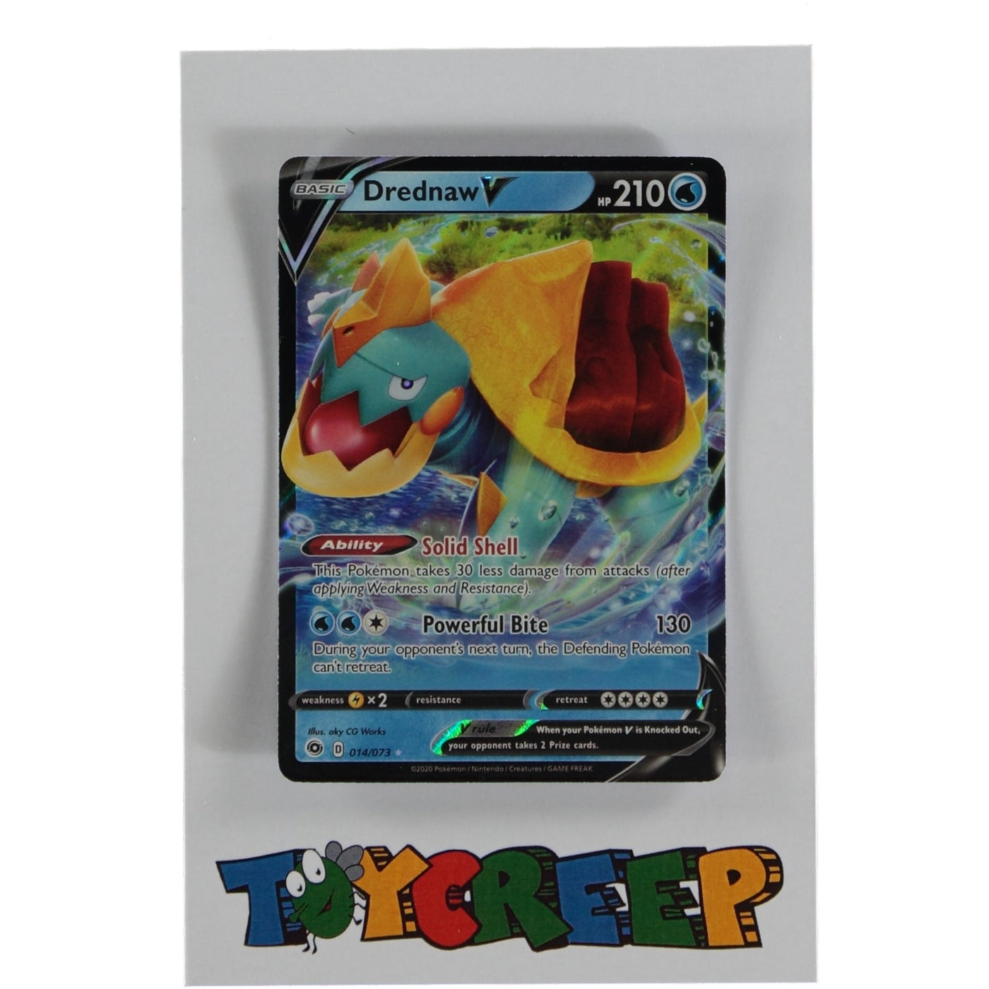 Pokemon TCG Champions Path 014/073 Drednaw V Card - stylecreep.com