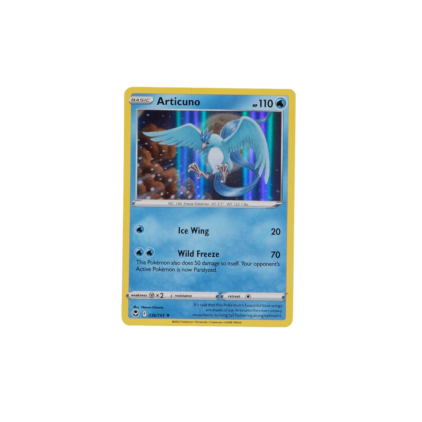 Articuno Holo - Silver Tempest Pokémon card