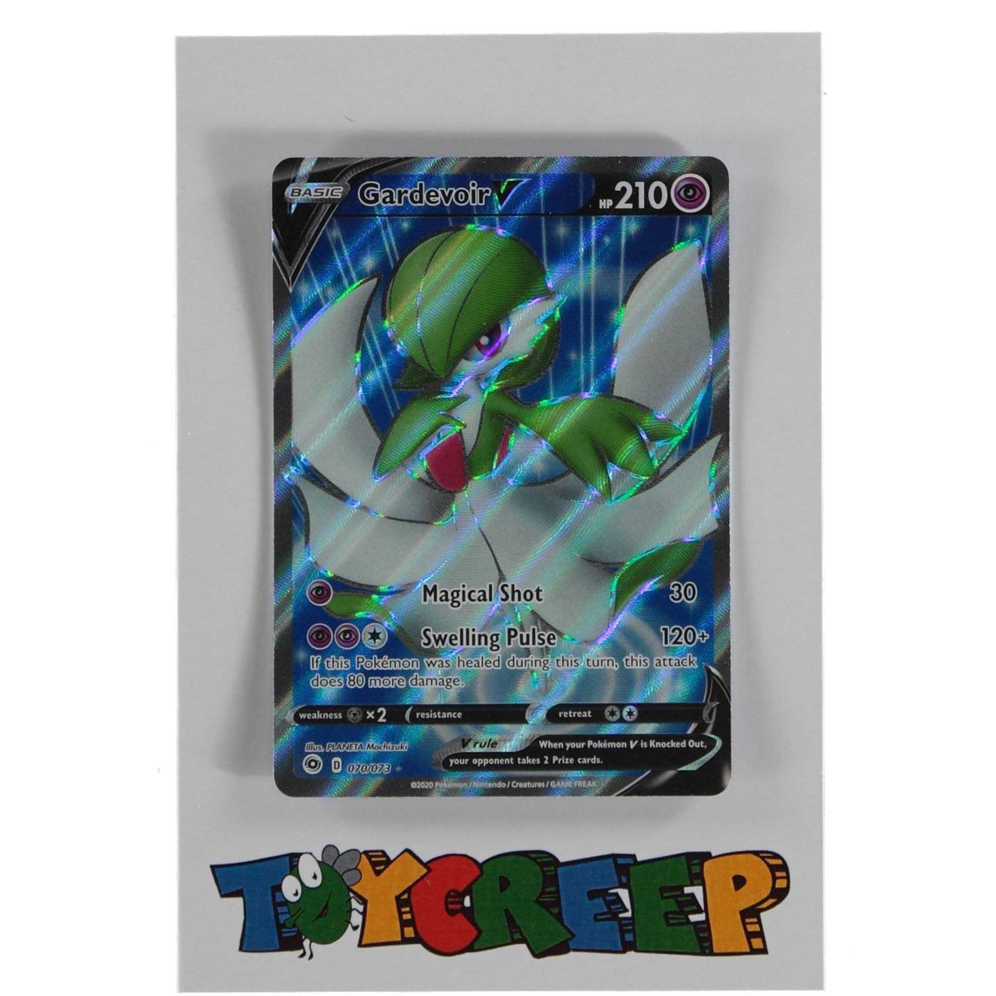 Pokemon TCG Champions Path 070/073 Gardevoir V Full Art Card