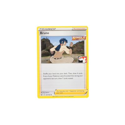 Pokemon TCG Prize Pack Card 121/163 Bruno - stylecreep.com