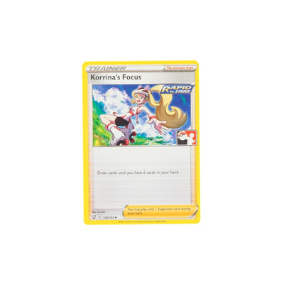 Pokemon TCG Prize Pack Card 128/163 Korrina's Focus - stylecreep.com