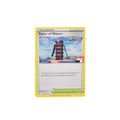 Pokemon TCG Prize Pack Card 138/163 Tower Of Waters - stylecreep.com
