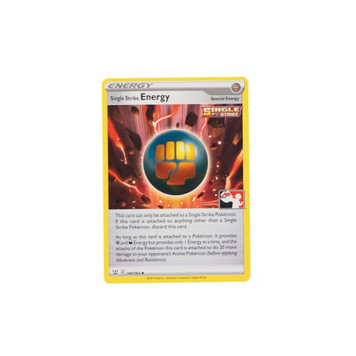 Pokemon TCG Prize Pack Card 141/163 Single Strike Energy - stylecreep.com