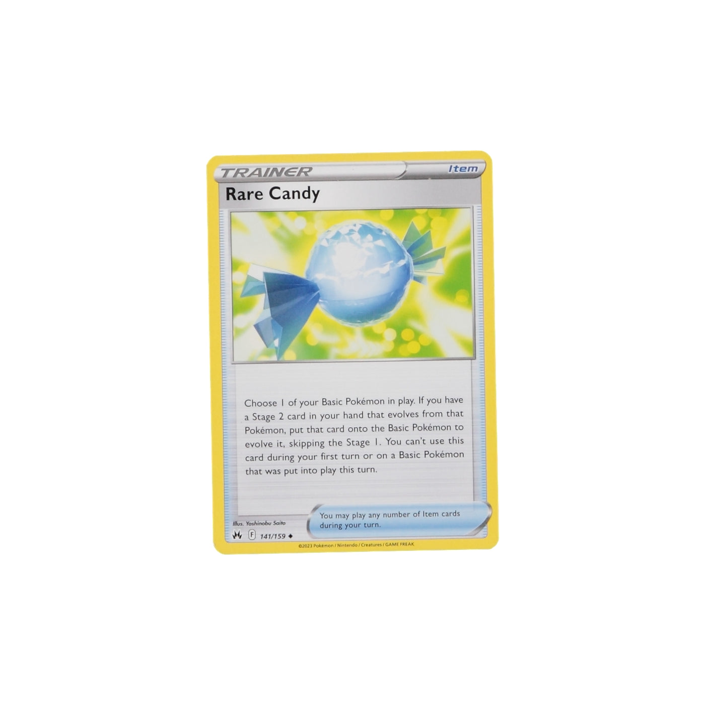 Pokemon TCG Crown Zenith 141/159 Rare Candy Card