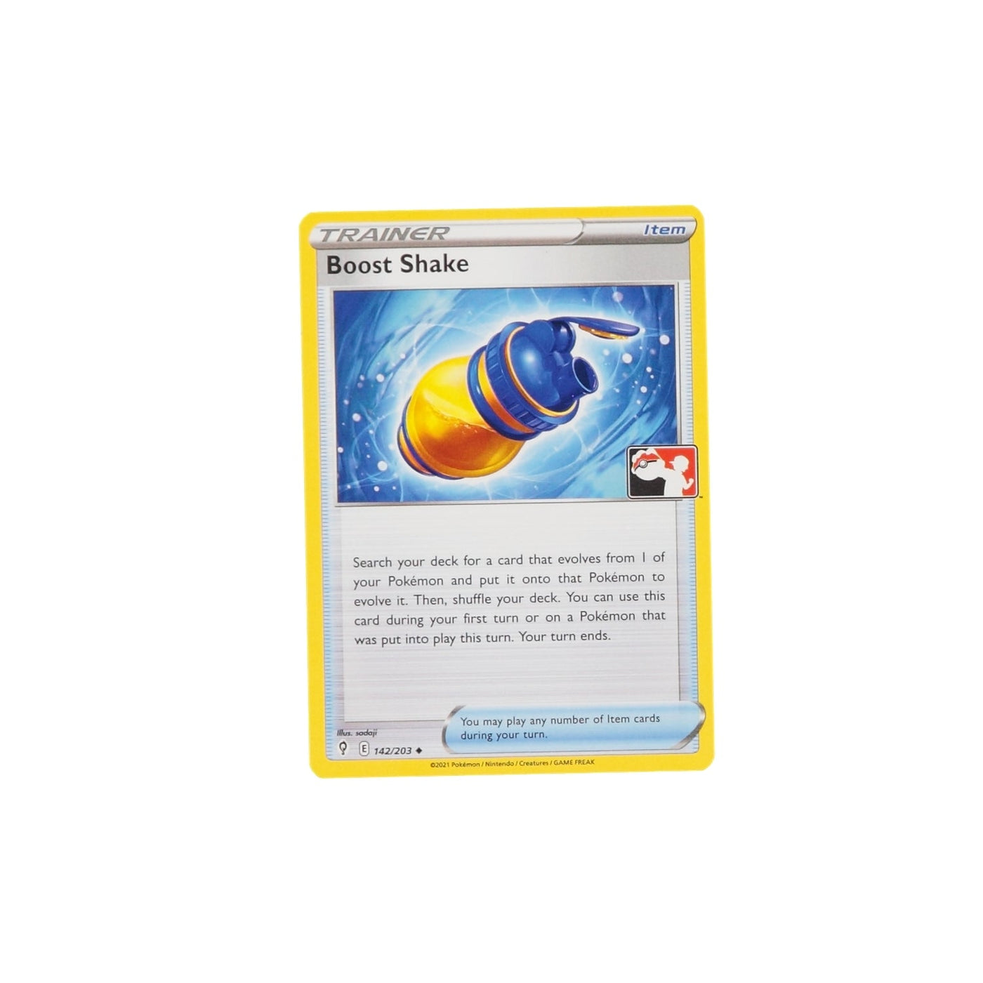 Pokemon TCG Prize Pack Card 142/203 Boost Shake - stylecreep.com
