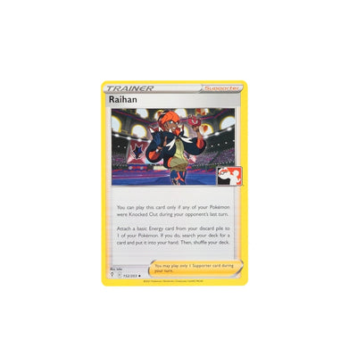 Pokemon TCG Prize Pack Card 152/203 Raihan - stylecreep.com