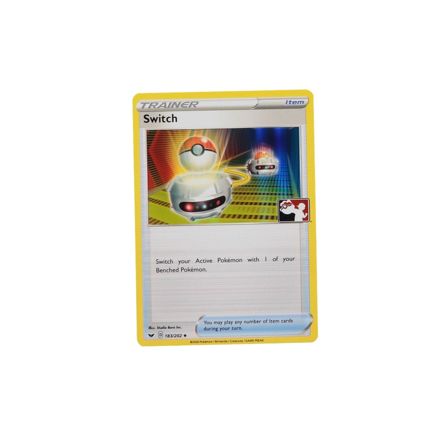 Pokemon TCG Prize Pack Card 183/202H Switch Holo - stylecreep.com