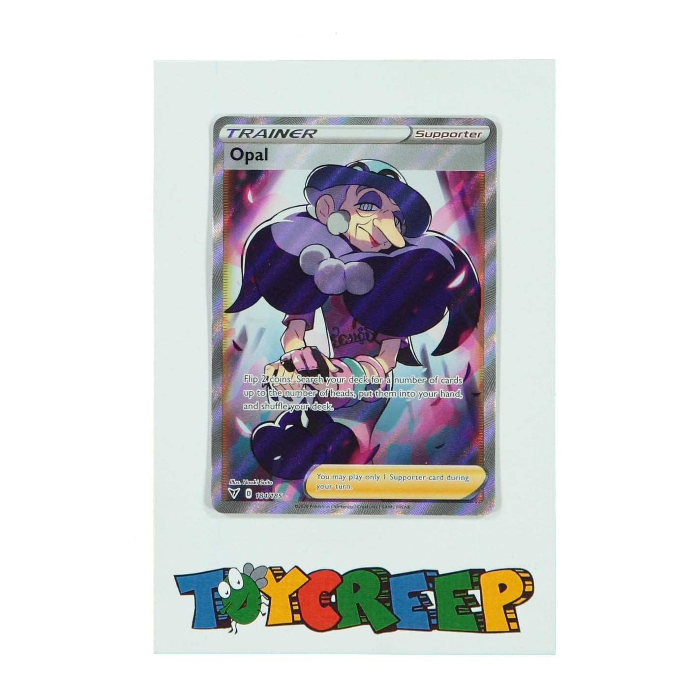 Pokemon TCG Vivid Voltage 184/185 Opal Trainer Card - stylecreep.com