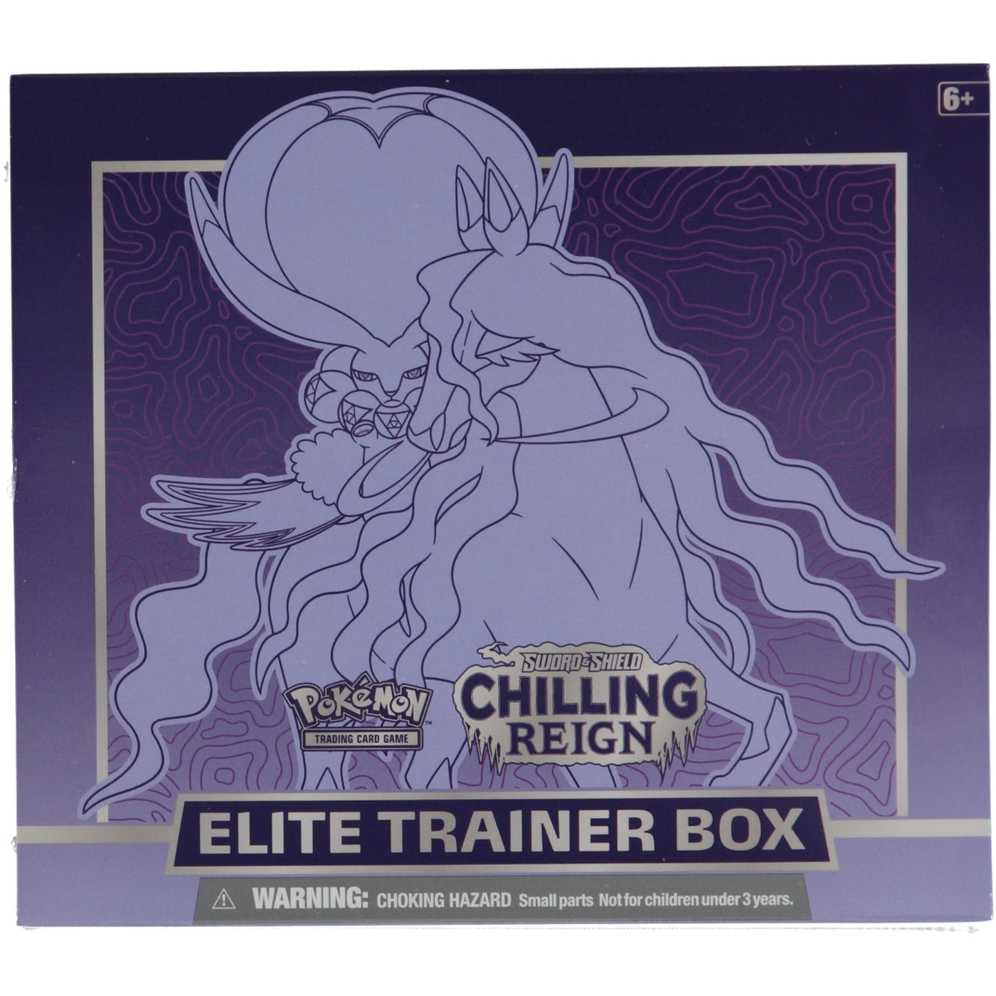 Pokemon TCG Sword & Shield Chilling Reign Elite Trainer Box - Purple - stylecreep.com