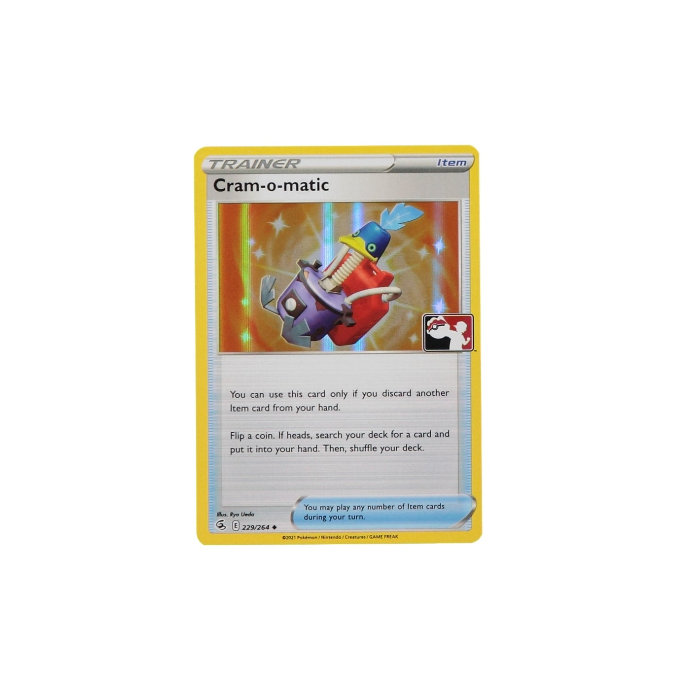 Pokemon TCG Prize Pack Card 229/264H Cram-O-Matic Holo - stylecreep.com