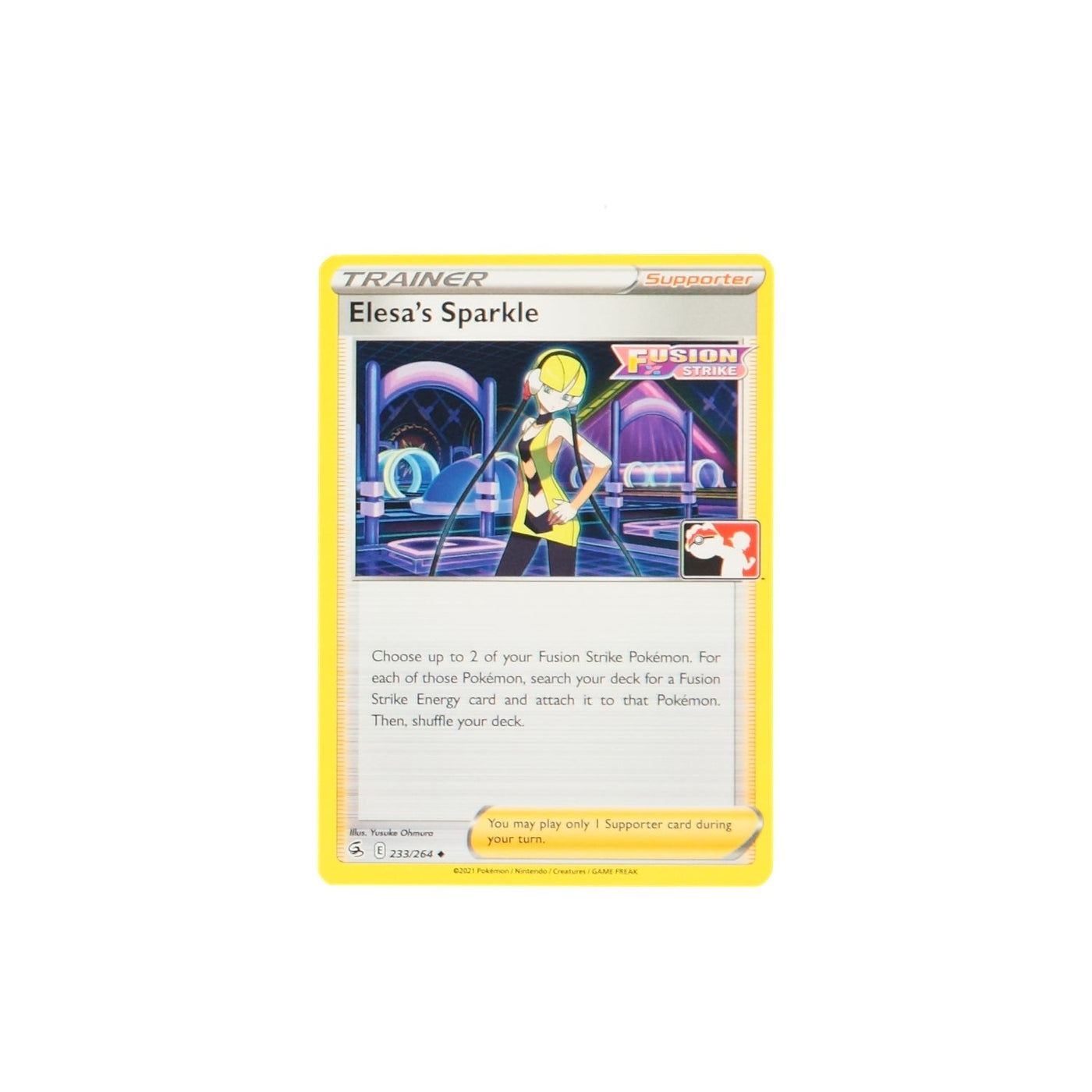 Pokemon TCG Prize Pack Card 233/264 Elesa's Sparkle - stylecreep.com
