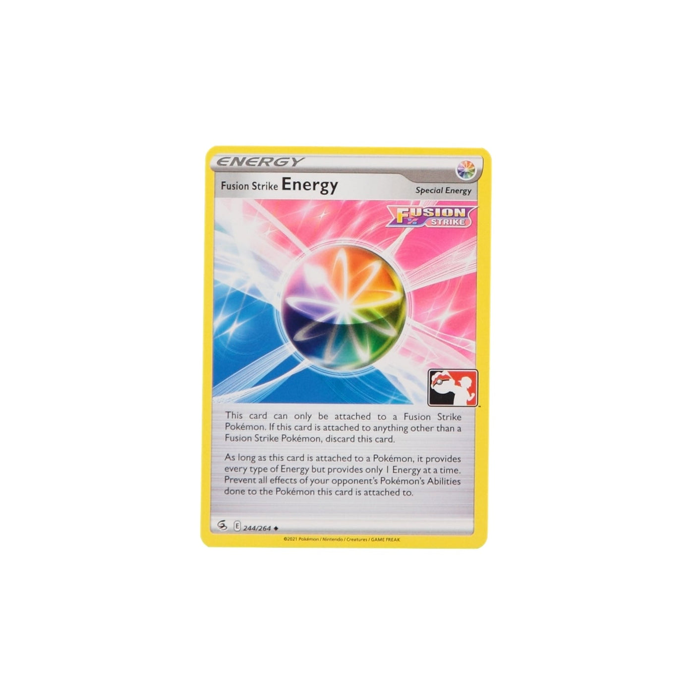 Pokemon TCG Prize Pack Card 244/264 Fusion Strike Energy - stylecreep.com